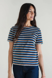 Nicki-T-Shirt "Kulitz" - mixed stripes