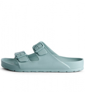 Sandale "Pool Two Buckle" (vegan) - seagreen