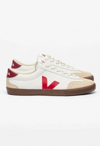 Veja "Volley O.T. Leather" - white pekin bark