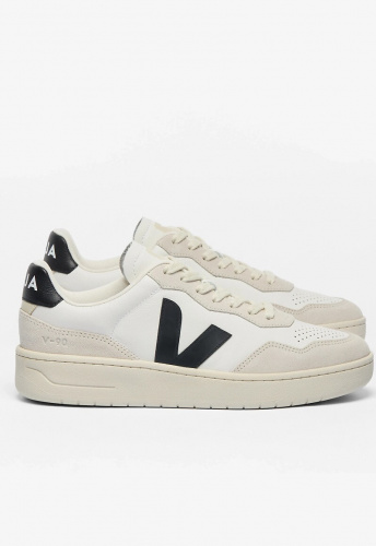 Veja "V-90 O.T. Leather"  - white black