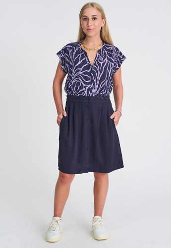 Zerum Bluse "Ines" - organic shapes