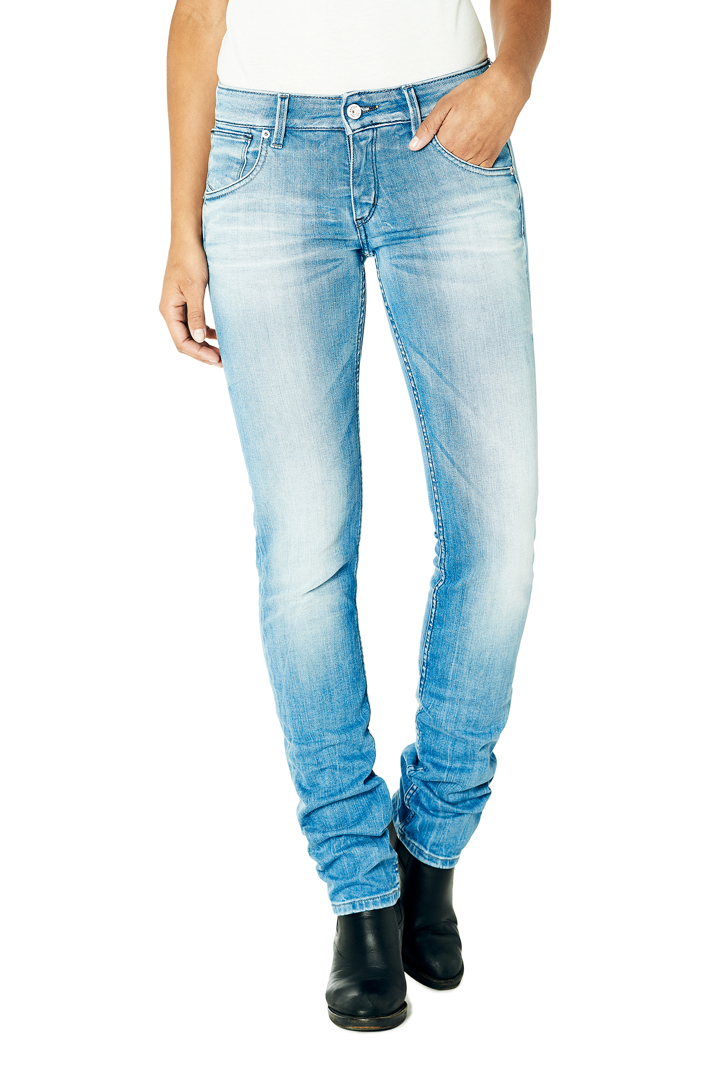 Fredag uklar Hotellet Kuyichi · Kuyichi Jeans Lisa slim - fresh mood · fairtragen