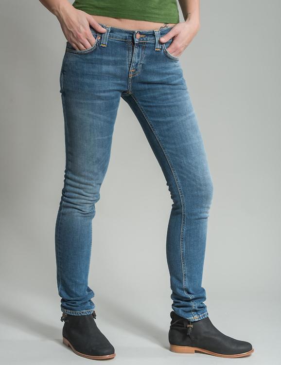 Sell Nudie Jeans Tight Long John Skinny Jeans - Blue | HuntStreet.com