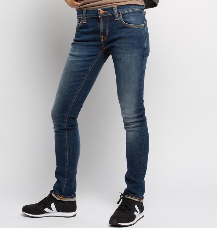 Nudie Jeans Nudie Saltwater Indigo Tight Long John Jean - Jeans from  Brother2Brother UK