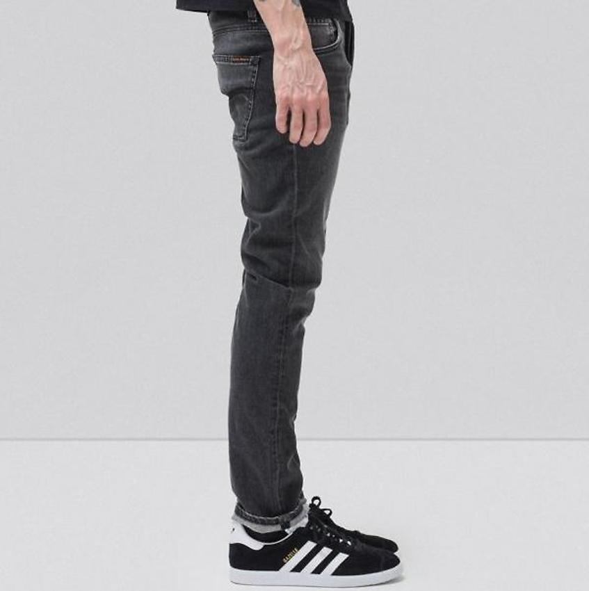 Nudie jeans grim tim grey authentic cheap