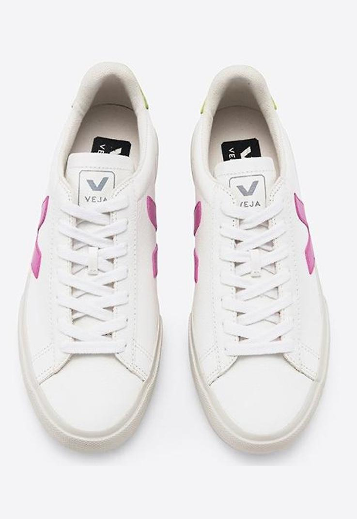 veja · Veja Campo Leather extra white ultraviolet jaune fluo