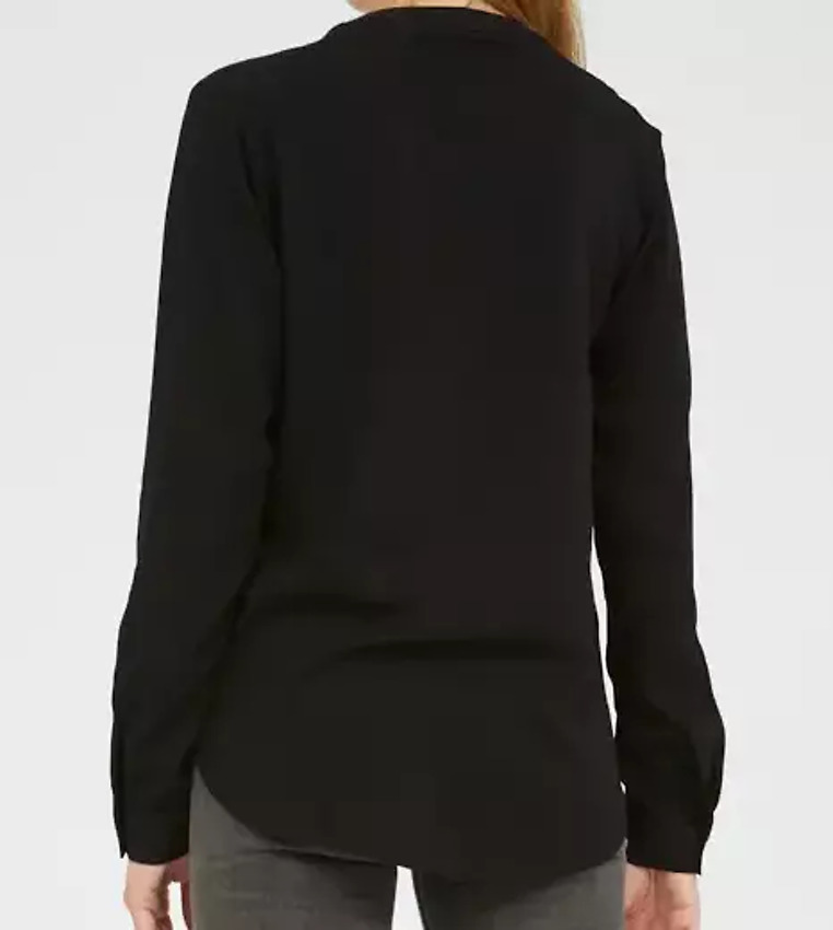 Armedangels Bluse Ceylaan Schwarz Fairtragen