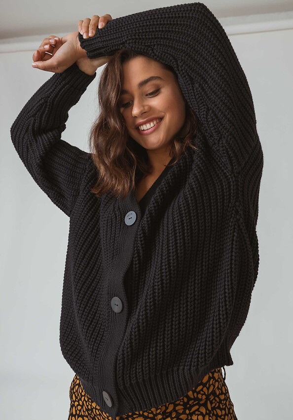 Strick cardigan deals